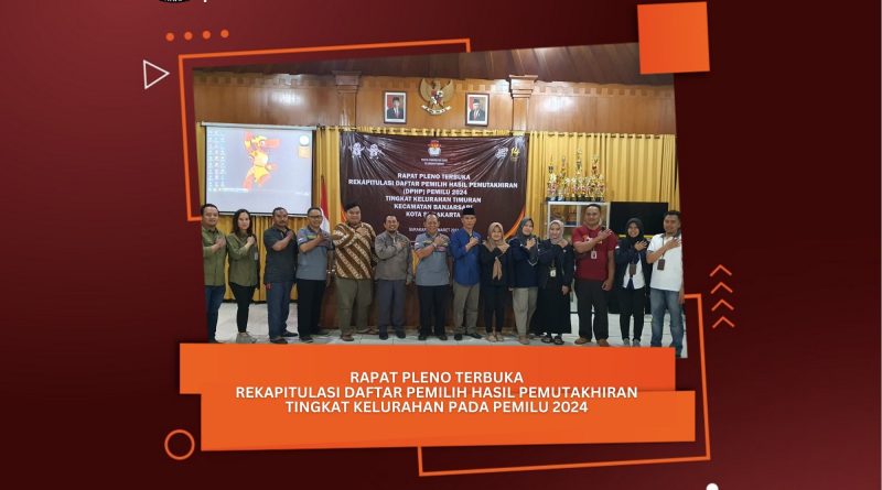 Rapat Pleno KPU Surakarta, Paslon Bajo Lolos Verifikasi Faktual