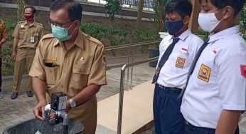 Diluncurkan, Kran Otomatis Tanpa Sentuh Karya Siswa SMPN 2 Klaten