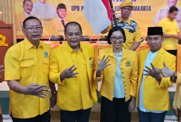 Musda Golkar Surakarta Aklamasi Tunjuk Koes Rahardjo Sebagai Ketua