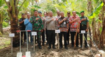 Polres Klaten Dukung Program Jagung Nasional, Gelar Penanaman di Bayat