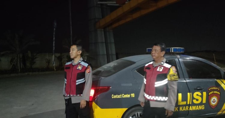 Patroli Polsek Abang Melaksanakan Pengamanan Dan Gatur Lalin Objek Wisata Tirta Gangga